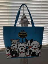 Marc Tetro Beverly Hills Blue Yellow Tote
