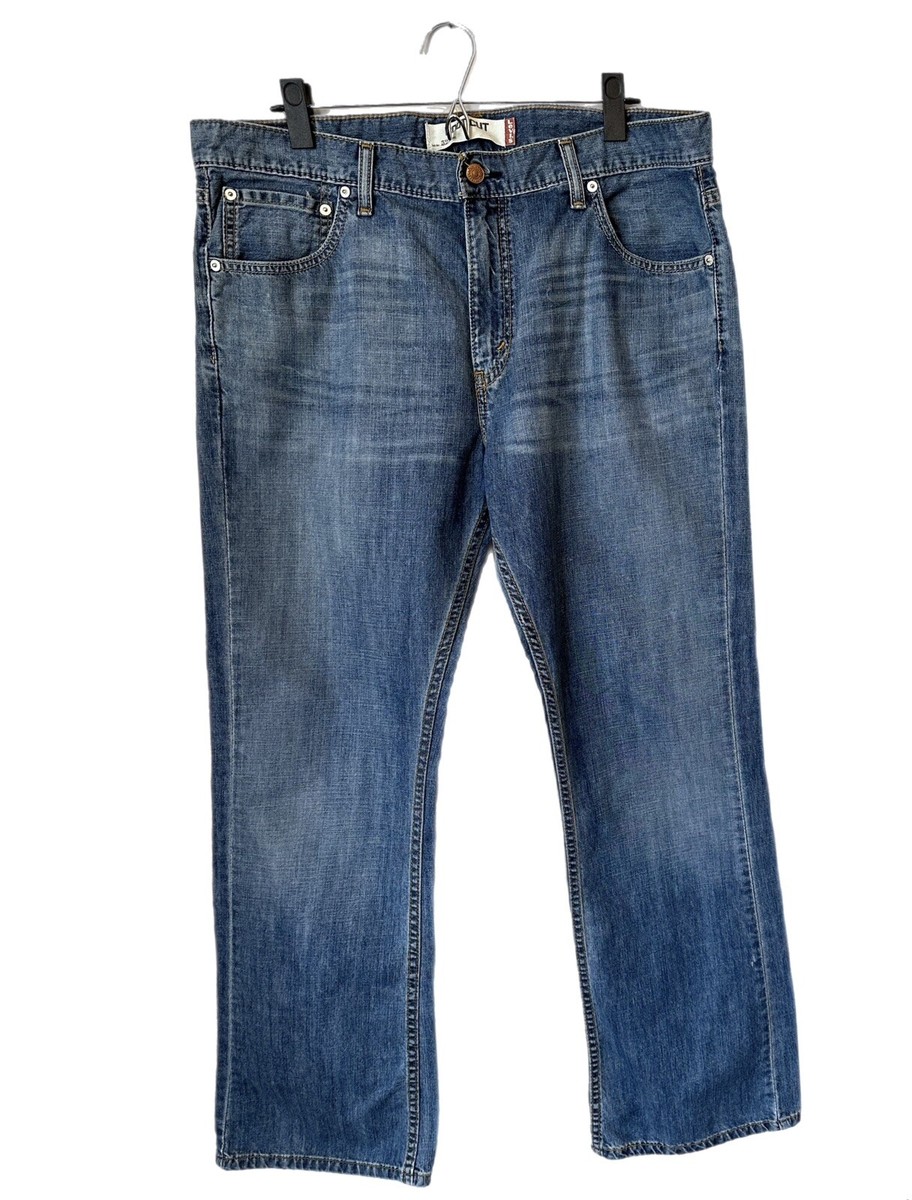 LEVI'S 527 BOOTCUT Men's Jeans - W36 L30 - Blue | eBay