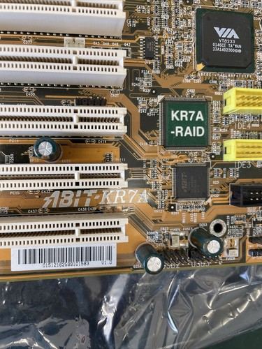 Vintage Abit kr7a Motherboard Untested - Picture 8 of 12