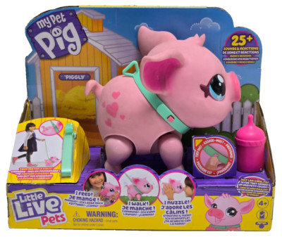 Little Live Pets My Pet Pig  Piggly  - Interaktives Schweinchen (2336 A4)