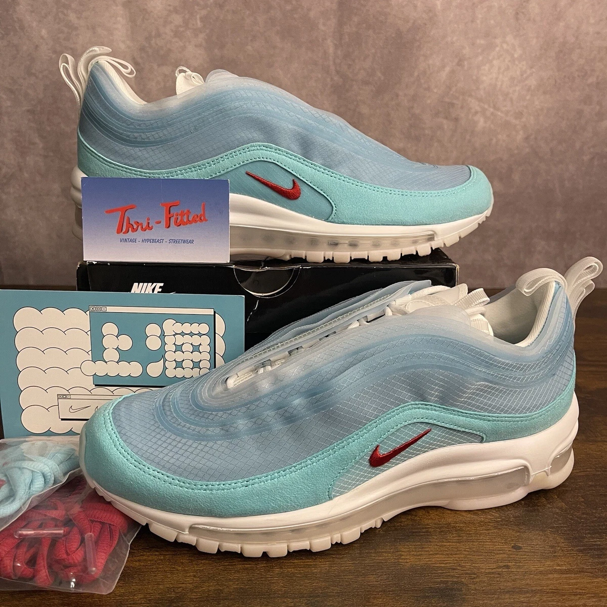 Nike Air Max Shanghai Kaleidoscope 2019 Size 8.5 CI1508-400 Men's Blue Shoes 193150494260 | eBay