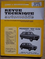 Revue technique Peugeot 104