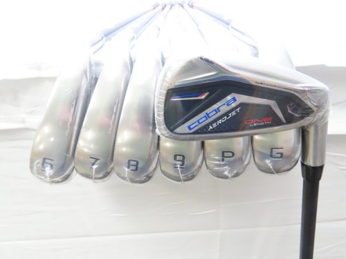 New Cobra Aerojet ONE Length iron set 5-GW irons KBS PGI 65 Senior Graphite