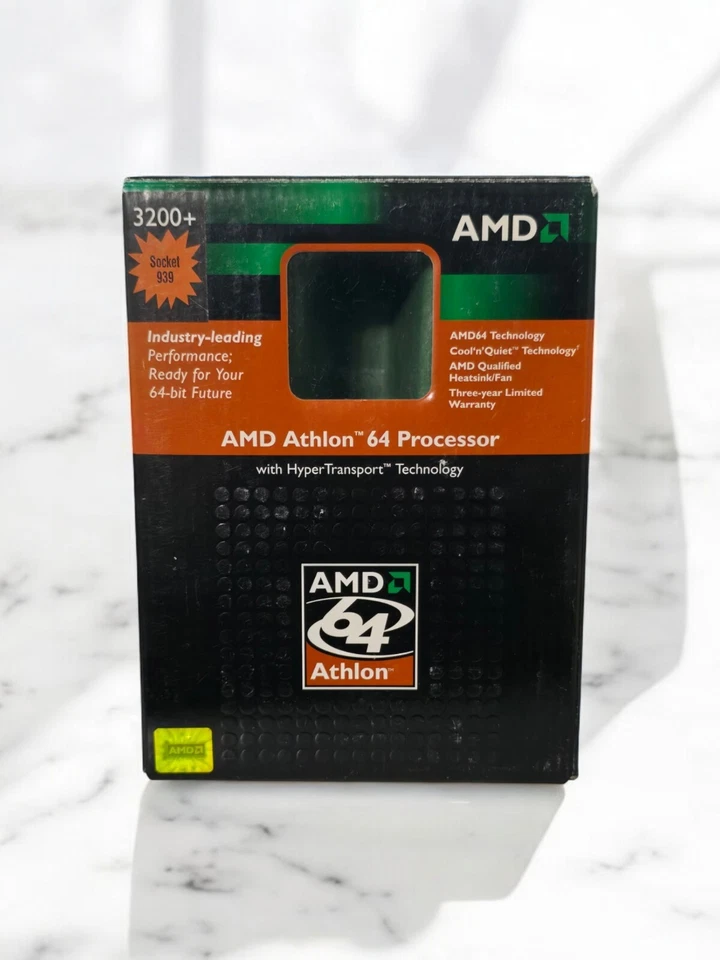 Genuine AMD CPU Cooling Fan + Heat Sink Socket 754 939 940 AM2 AM3 FM1 FM2 New🔥 - Image 2 of 2