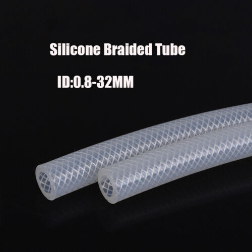 Silicone Hose Clear Flexible Reinforced Braided Food Grade Oil And Water Pipe - Picture 11 of 42