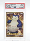 SNORLAX 2021 POKEMON CHILLING REIGN SECRET RARE FA #224/198 PSA 10 Q1345