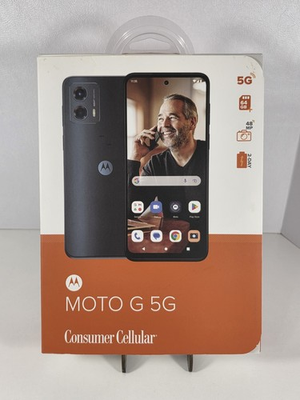 #ad Motorola Moto G 5G 2023 64GB XT2313 6 Ink Blue Consumer Cellular NEW $79.88