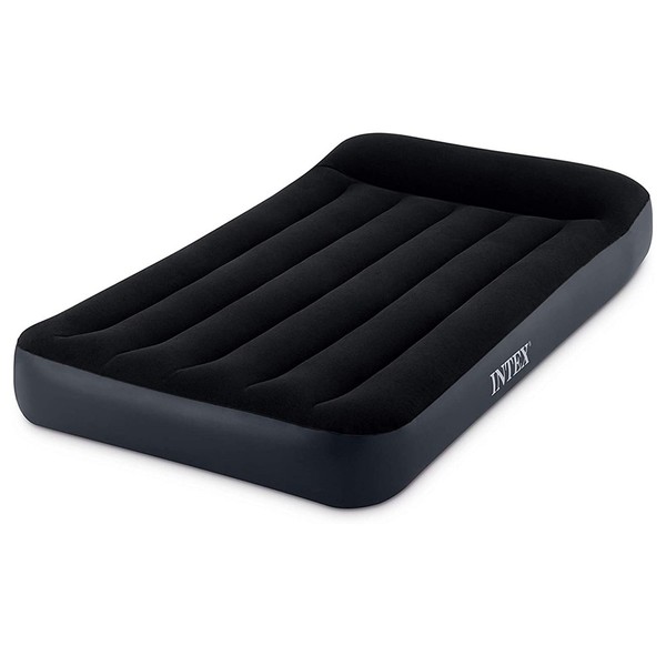 Intex Classic Pillow Single Luftbett 191X99X25Cm + 230V Pumpe GäStebett Bett-image
