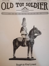 Old Toy Soldier Newsletter Magazine June-July 1990 Vol 14 No.3