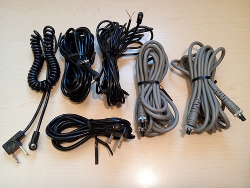Lot of 6 Camera Flash PC Sync Cord Cable PC HH Household NIKON