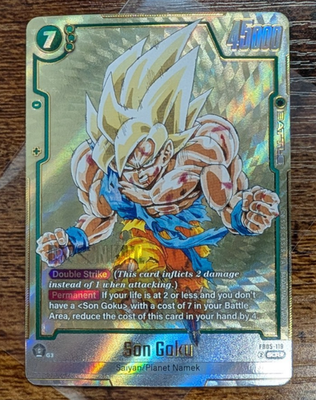 Son Goku FB05-119 Gold Manga Rare Dragon Ball Card Fusion World | eBay
