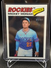 Mickey Moniak 2026 Topps Heritage Chrome Base #400 - Colorado Rockies