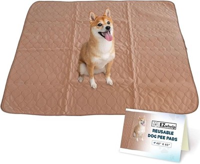 EZwhelp Reusable Dog Pee Pads - Waterproof Training Pads for Dogs - Washable