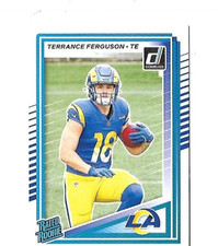 TERRANCE FERGUSON 2025 PANINI/DONRUSS RATED ROOKIE #323 (PACK FRESH) FREE SHIP!