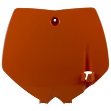 Numéro de départ (plastron), couleur orange assortie pour KTM SX, XC 65