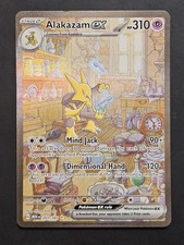 Alakazam ex 201/165 - SV: Scarlet & Violet 151 - SIR - Pokemon TCG - NM on eBay