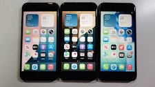 3 LOT Apple iPhone SE 2nd Gen A2275 64GB Unlocked Clean IMEI BH 80 86 80 