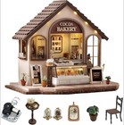 Cocoa Bakery Dollhouse Kit - Miniature DIY Kit with LED Light — photo 7