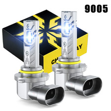 9005 HB3 LED Bulbs High Low Beam Headlight 100W 6500K White Super Bright 2PCS