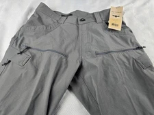 Beyond Clothing Level A5 Rig Light Pants Mens 34 Long (34X35) Gray Nylon Spandex