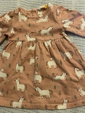 John Lewis  - Pink Dress -0/3 Months