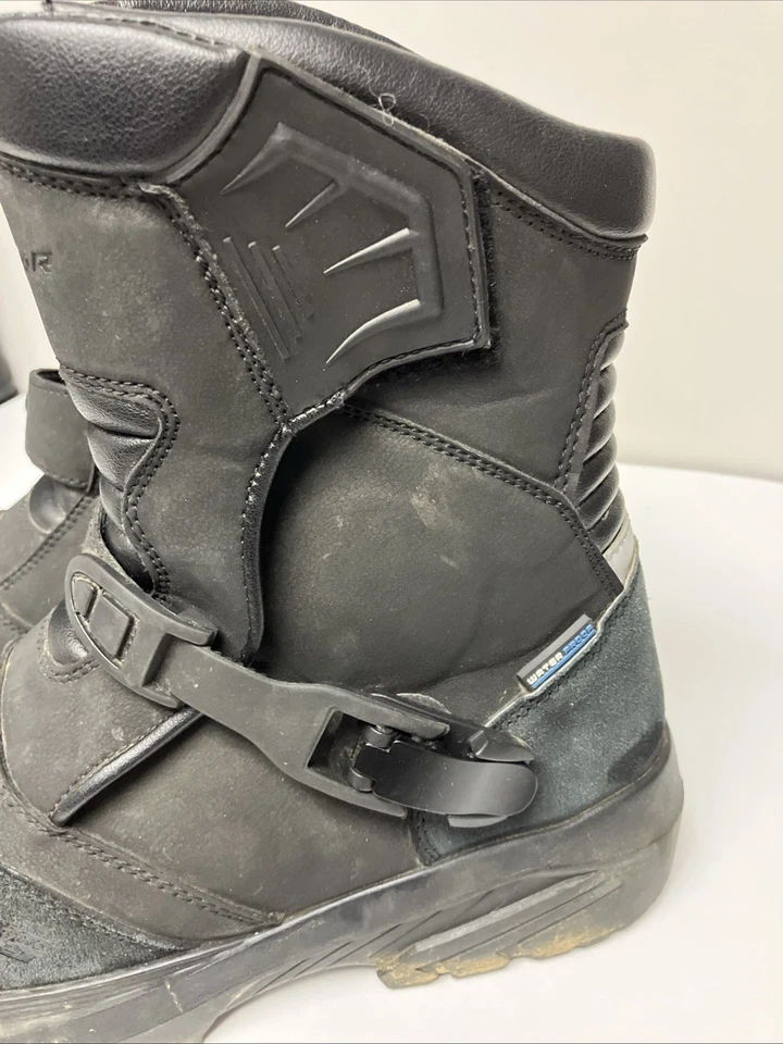 FirstGear Timbuktu Mens Waterproof Motorcycle Boots Black 10 - Image 2 of 4