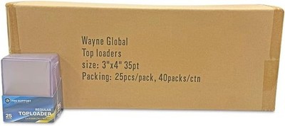1000 Pro support standard size 3x4 toploaders