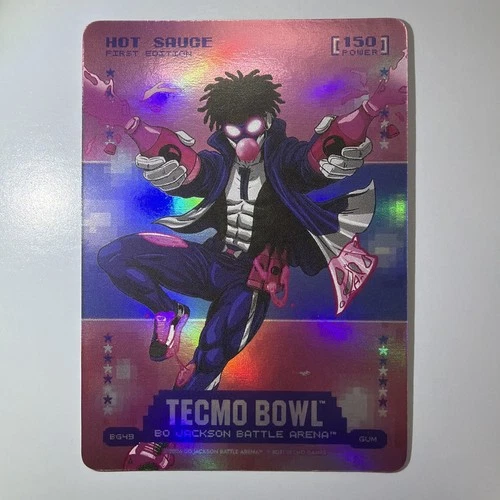 2026 Bo Jackson Battle Arena Tecmo Bowl Hot Sauce GUM SP 150 power Sauce Gardner