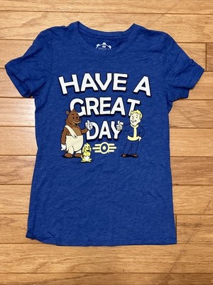 Bethesda Fallout Vault Boy Tee Of The Month #3 August 2018 S Have A Great Day