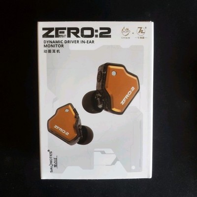7Hz x Crinacle Zero:2 IEM Earphones Linsoul Wired Earbuds Orange Black No Mic