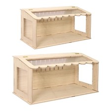 Chicken Brooder Box Sturdy Lightweight Breeding Box for Chick Hamsters Ducks