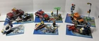 LEGO Town Lot W/ Minifigures, Instructions, 4437, 60001, 60054, + 3 Sets