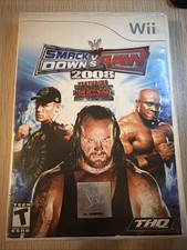 WWE SmackDown vs. Raw 2008 Featuring ECW (Nintendo Wii, 2007) CIB With Manual