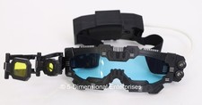 SpyX Night Mission Goggles Kids Toy - LED Lights Beams Flip Out Scope Black