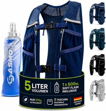 SASMO&reg; Laufweste Damen & Herren 5L / 2L | Running Vest - Ultraleicht & Atmungsak