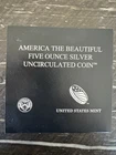 ATB 2018 Pictured Rocks Nat’l Lakeshore Burnished 5oz .999 Fine Silver