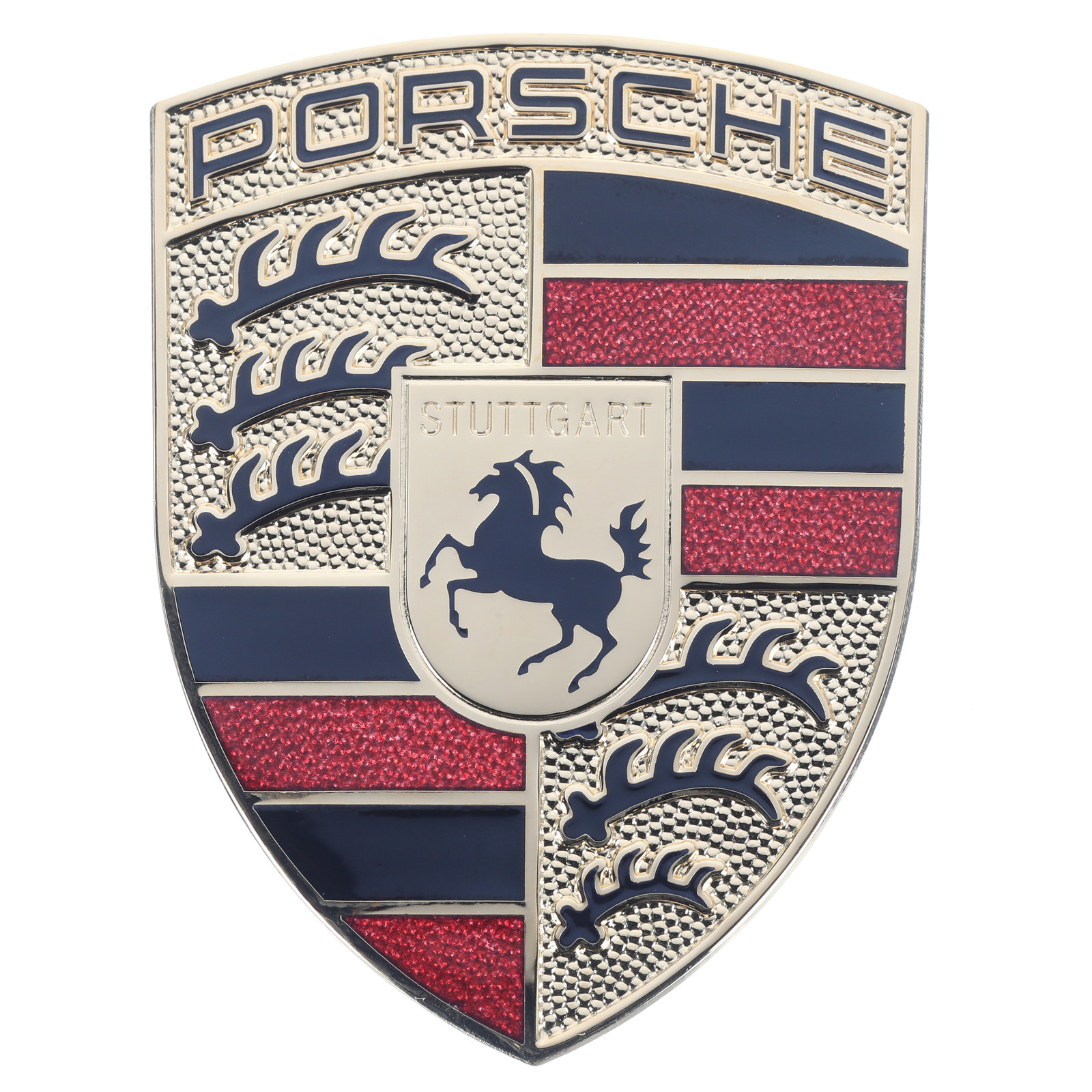 Emblema del capó delantero para Porsche 911 1995-2009 (N/P 996-559-211-01)