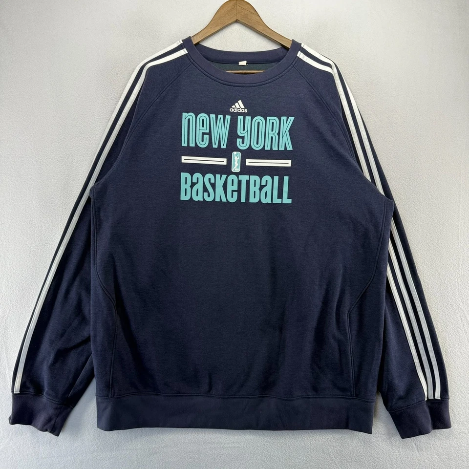Sudadera New York Liberty Adulto 3XL Cuello Redondo Jugador del Equipo WNBA Emitida De Colección Foto 2 de 4