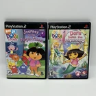 Dora the Explorer PS2 LOT OF 2: Dora Saves the Mermaids + Journey Purple Planet