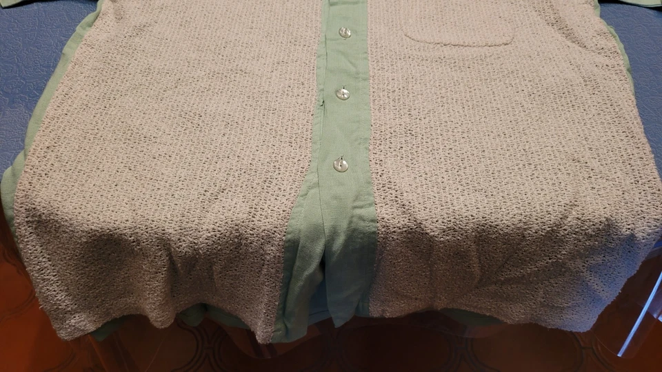 RARE ORIGINAL CHEMISE CALIFORNIA 50'S TAILLE M BON ETAT MADE IN USA - Photo 2/4