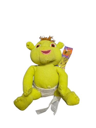 Shrek The Third Ogre Baby Plush Stuffed Animal Toy Nanco 2006 DreamWorks New - Picture 2 of 13