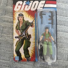 Hasbro GI Joe Retro Lady Jaye 3.75 inch Action Figure Walmart Exclusive New