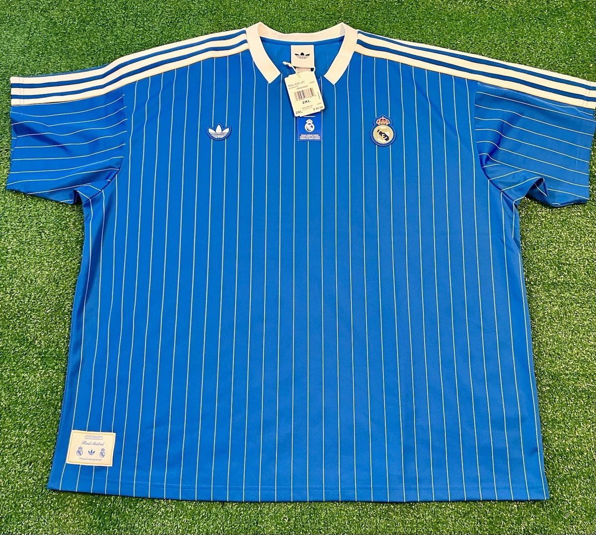 Maillot Real Madrid 1982-1983 - Taille XL - Homme - Blanc - Neuf Avec étiquettes