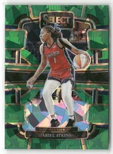 2024 Panini Select WNBA #64 Ariel Atkins Prizms Green Ice