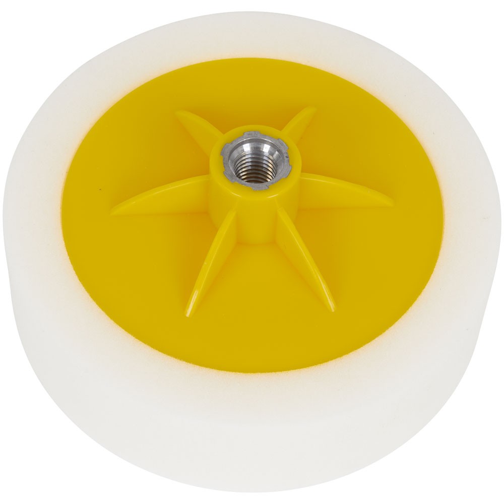 Sealey Buffing and Polishing Foam Head 150 x 50mm M14 White/dense