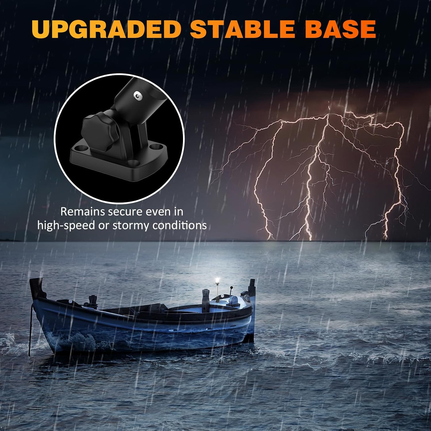 SCYONBARCO 12 Inches Anchor Light Stern Lights for Boats LED Waterproof IP67 ...