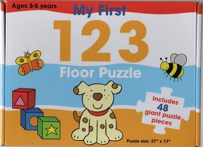 My First   1 2 3 Floor Puzzle  48 giant puzzle pieces J G Kids