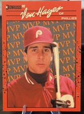 1990 Donruss - Bonus MVP Von Hayes #BC-25