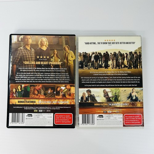 Fear the Walking Dead Season 1 & 2 DVD TV Show Series 1-2 Region 4 - Picture 2 of 7