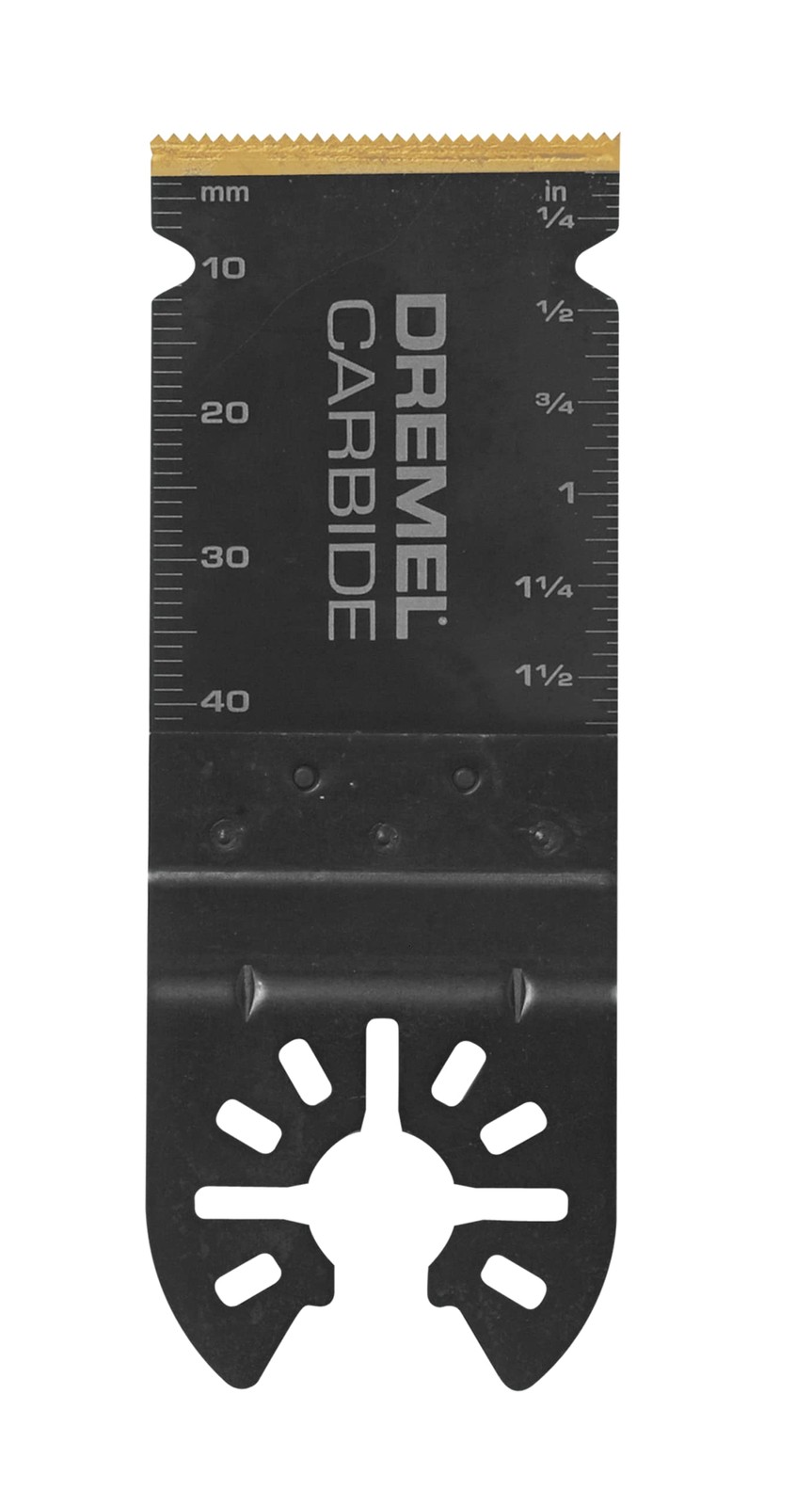 КОЛЕБЛЮЩЕЕСЯ РЕЖУЩЕЕ ЛЕЗВИЕ ИЗ ТВЕРДОСПЛАВНОГО СПЛАВА DREMEL MM485 ДЛЯ СКРЫТОЙ РЕЗКИ - ЧЕРНЫЙ 5390₽